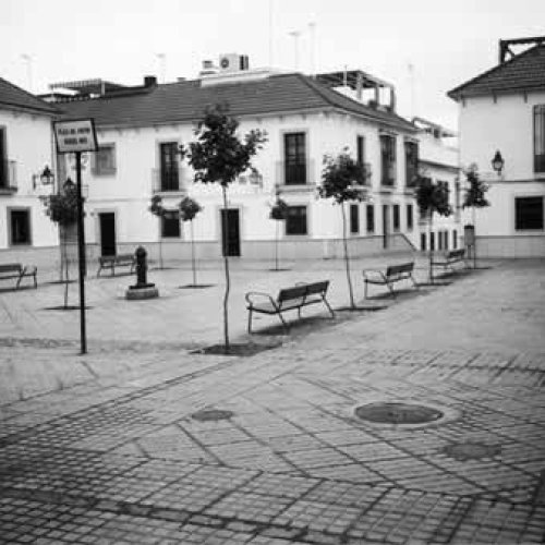Plaza Rafael Botí en Córdoba, 1996.